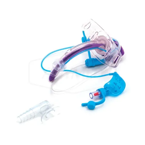 Трахеостомическая трубка Blue Line Ultra Suctionaid с манжетой Soft Seal и линией аспирации поверх манжеты, размер 7.0 фото 2 Трахеостомическая трубка Blue Line Ultra Suctionaid с манжетой Soft Seal и линией аспирации поверх манжеты, размер 7.0 фото 2