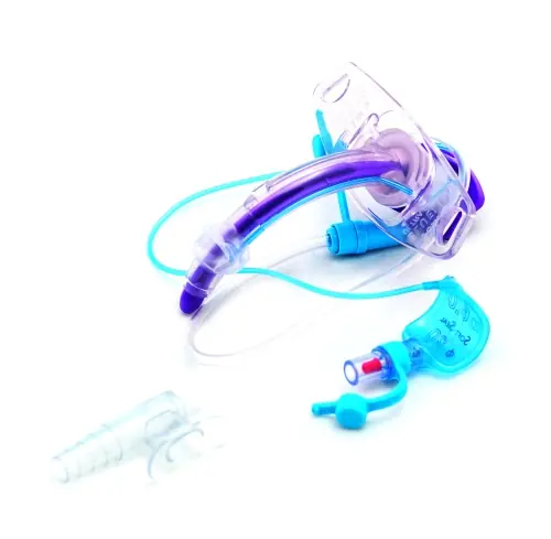 Трахеостомическая трубка Blue Line Ultra Suctionaid с манжетой Soft Seal и линией аспирации поверх манжеты, размер 8.0 фото 4