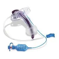 Трахеостомическая трубка Blue Line Ultra Suctionaid с манжетой Soft Seal и линией аспирации поверх манжеты, размер 8.0